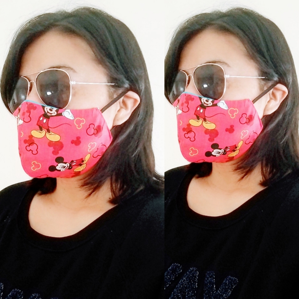Mickey mouse face mask Washable